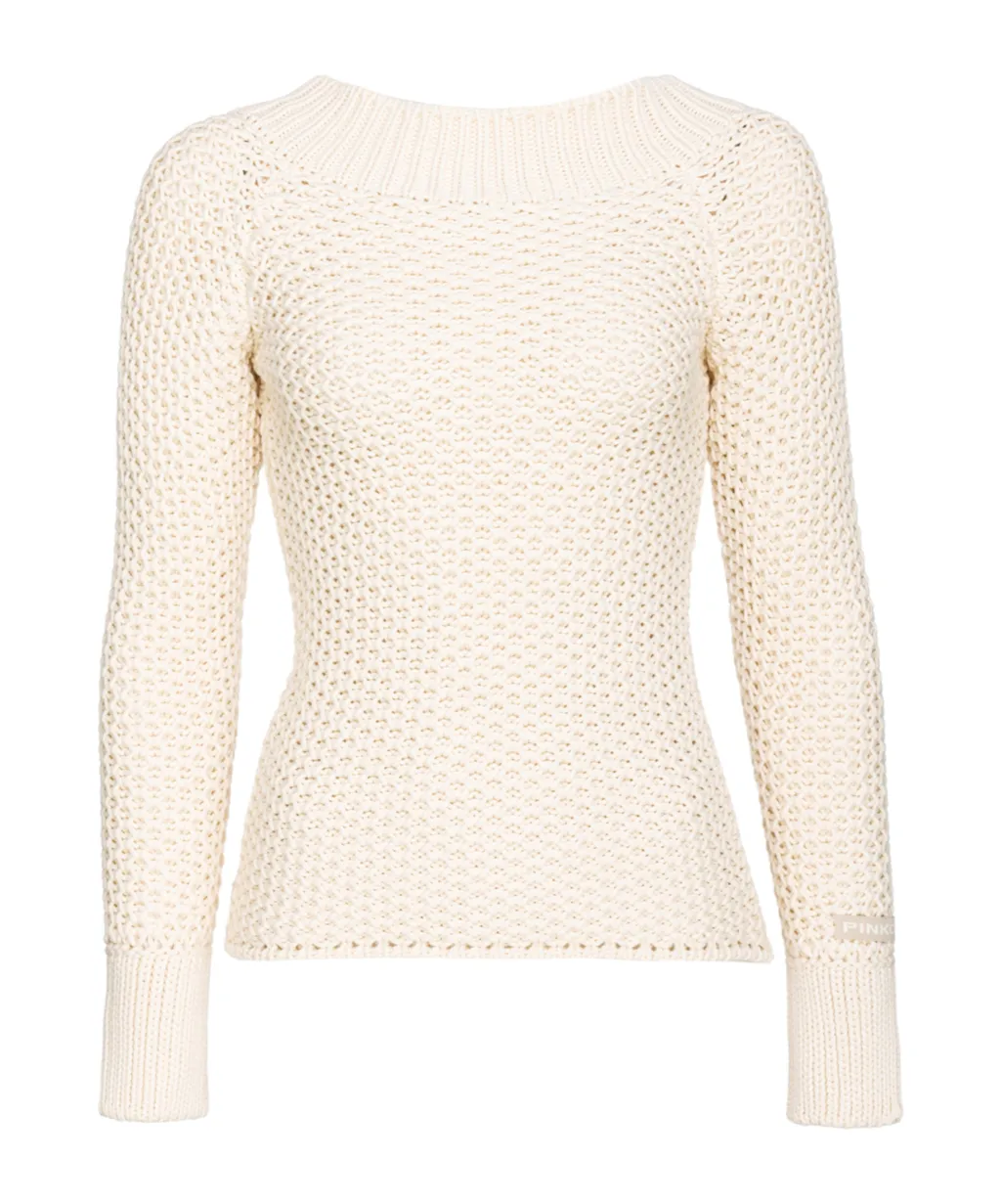 Crochet-Knit Sweater