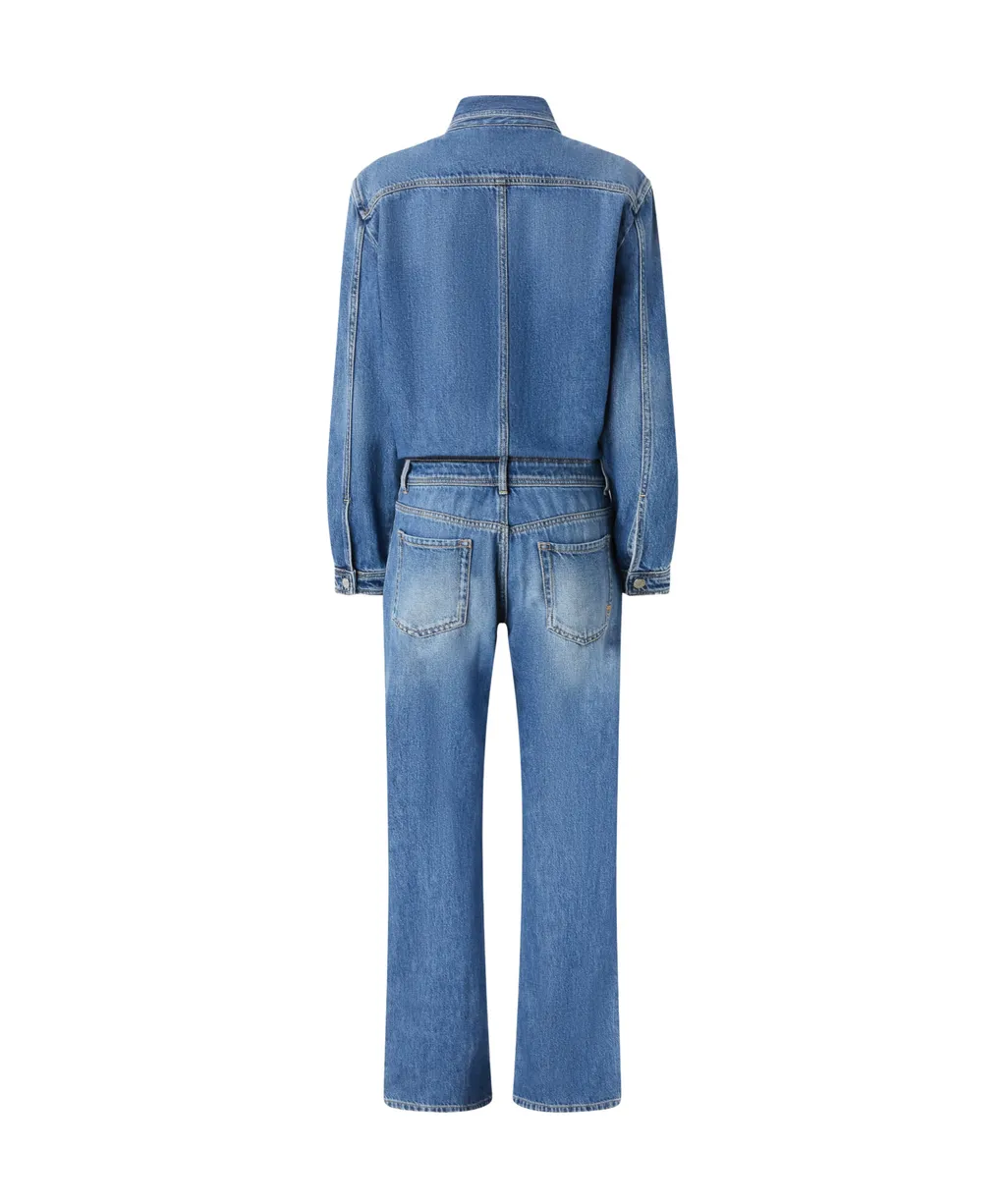 Pinko Long Denim Overalls