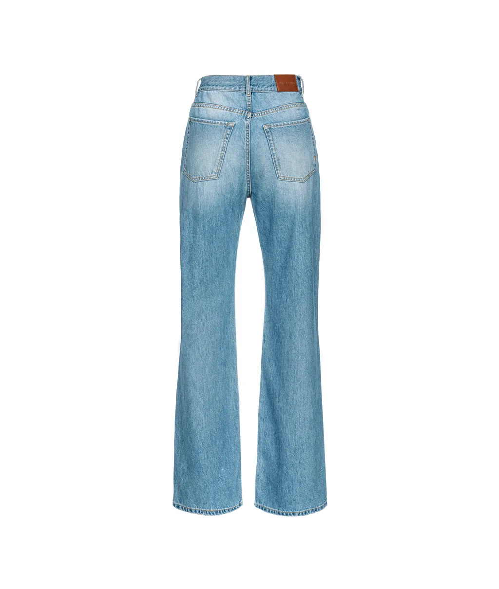 Pinko Wanda Wide-Leg Jeans