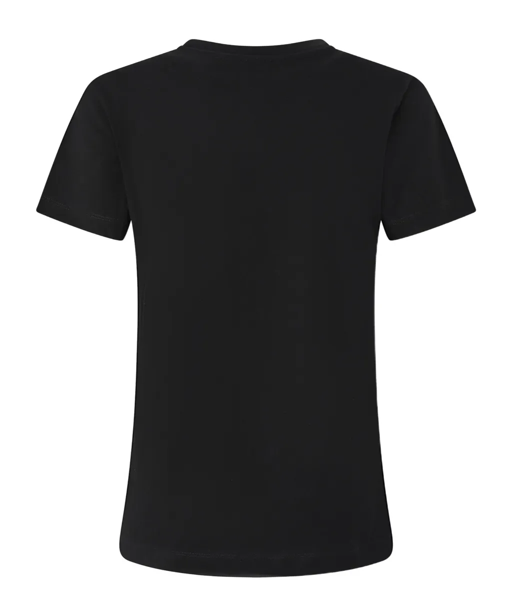 Pinko Logo Embroidered Crewneck T-Shirt