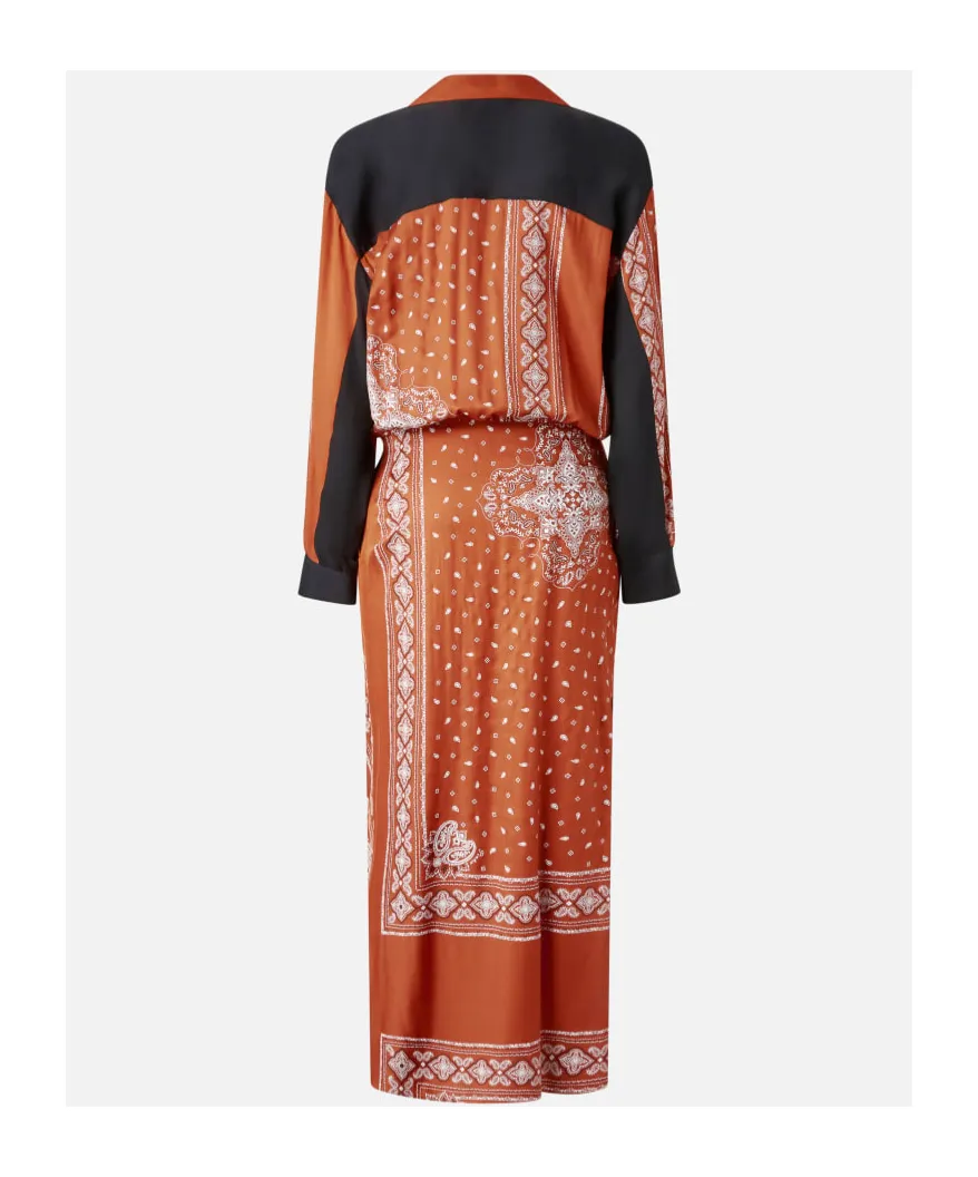 Bandana-Print Dress