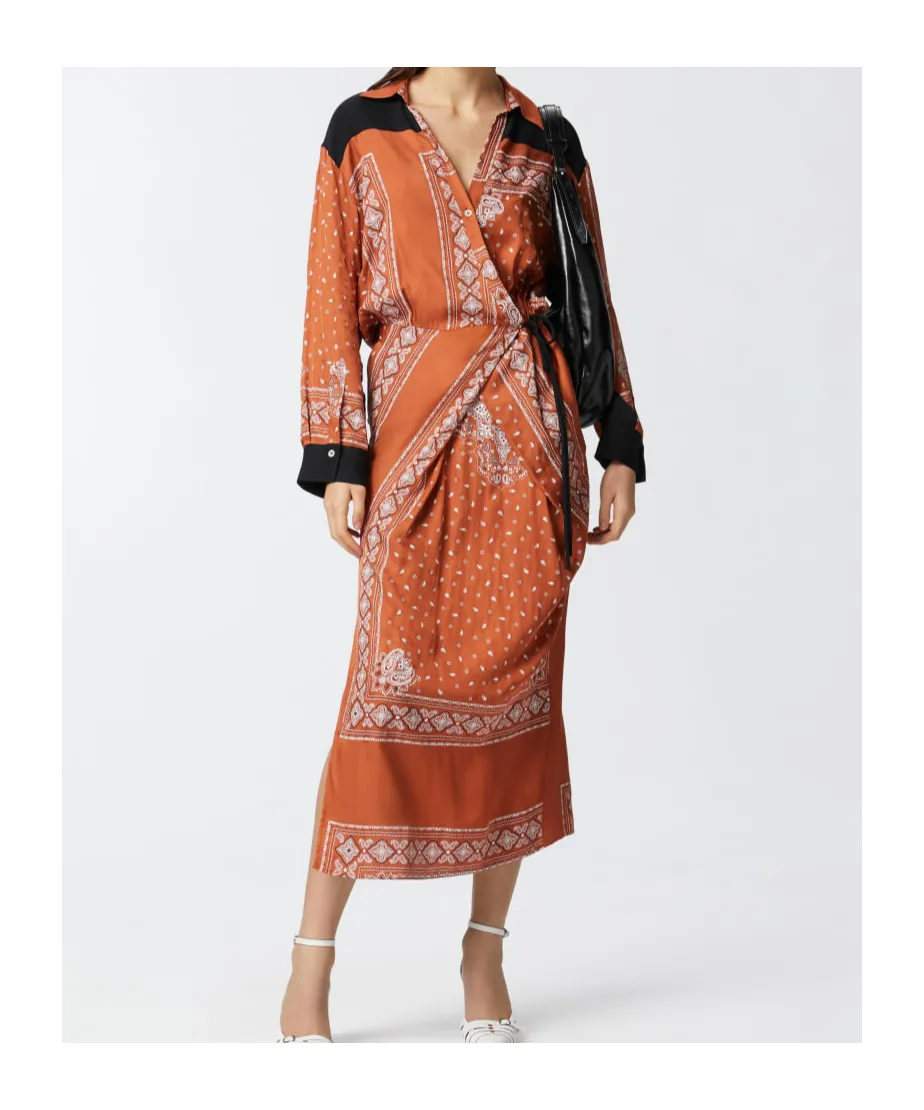 Bandana-Print Dress