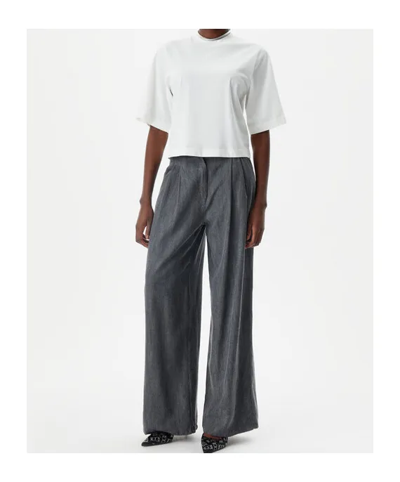 Pinko Wide Short Sleeved Boxy T-Shirt