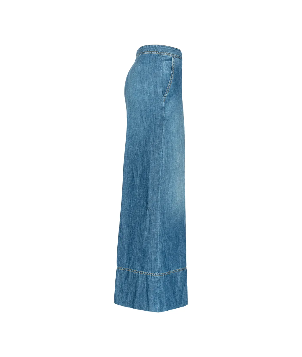 Pinko New Paolina Denim Palazzo Jeans