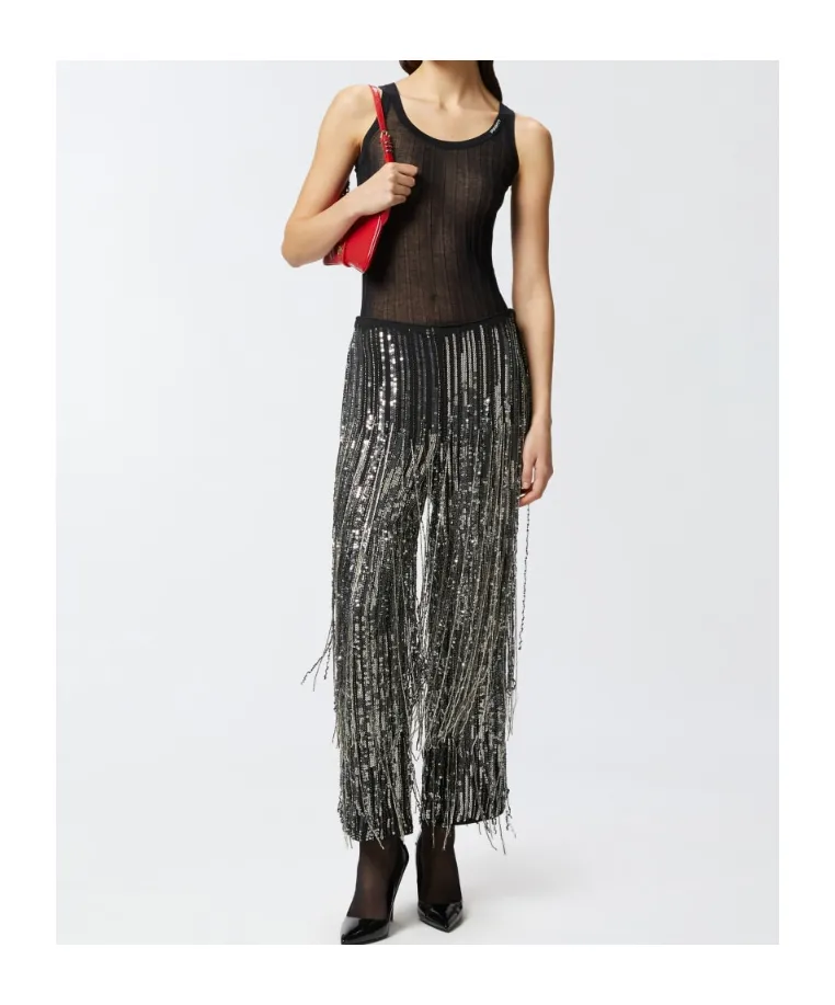 Sequinned Trousers