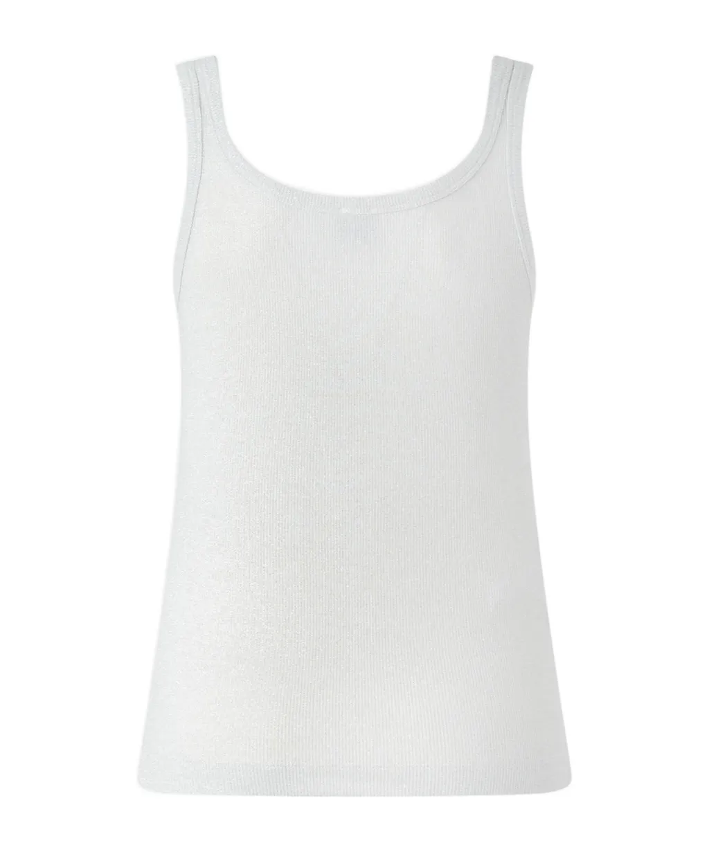 Pinko Knitted Lurex Tank Top