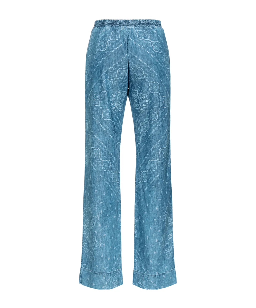 Pinko Namibia Wide-Leg Pants
