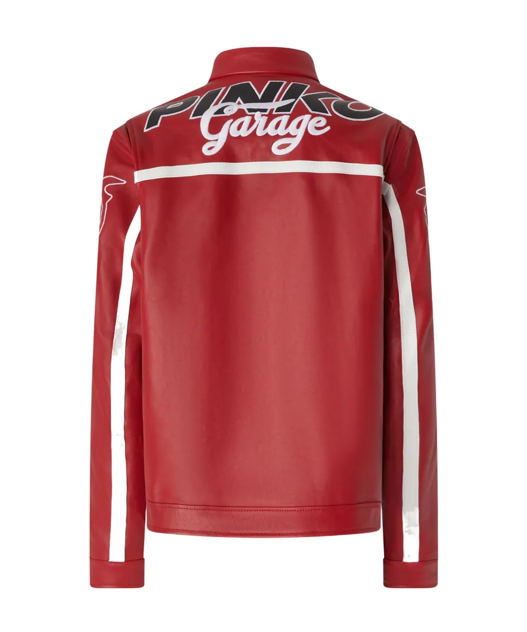 Pinko Logo Patch Zipped Jacket