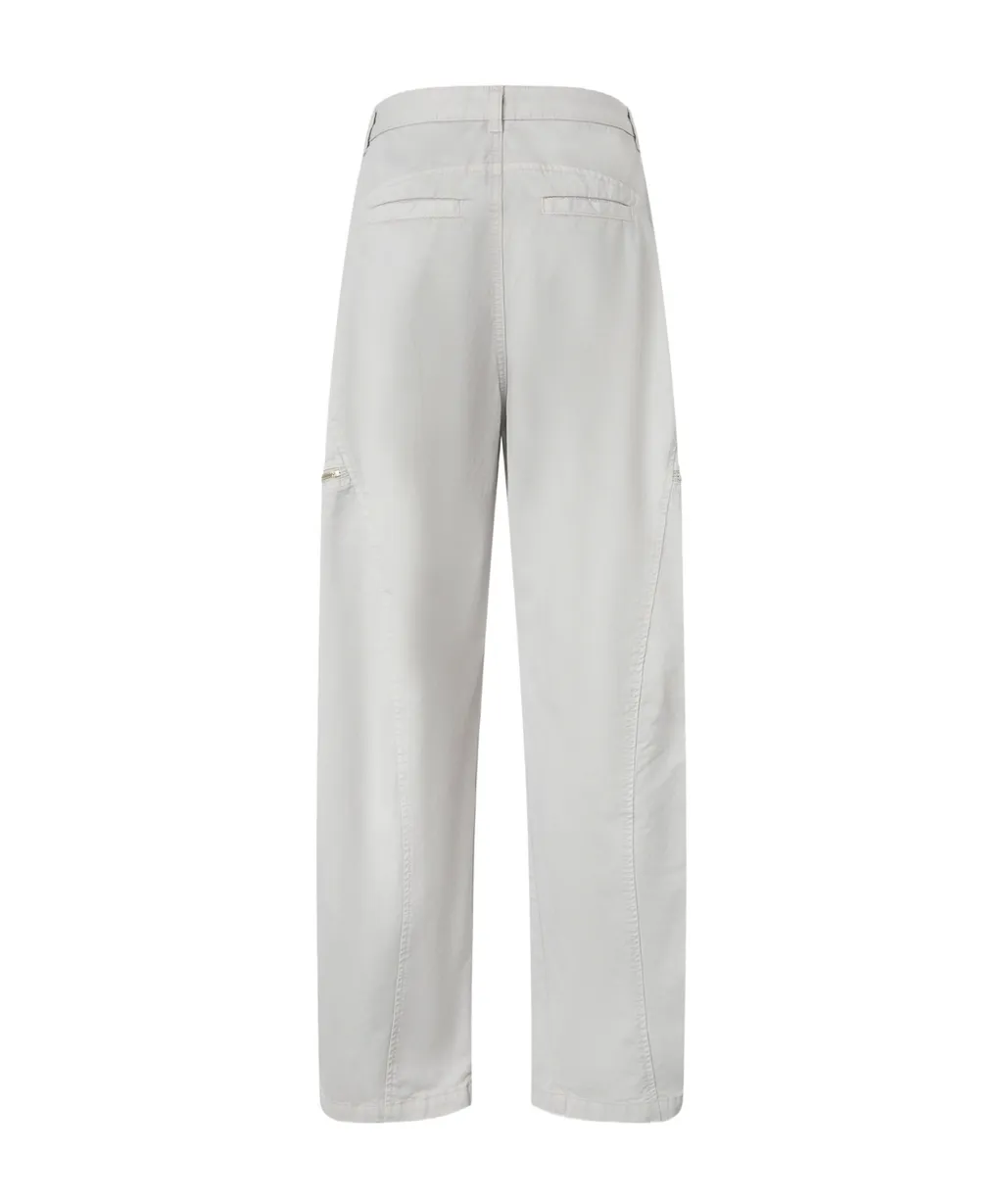 Pinko Zip-Detailed Wide-Leg Trousers