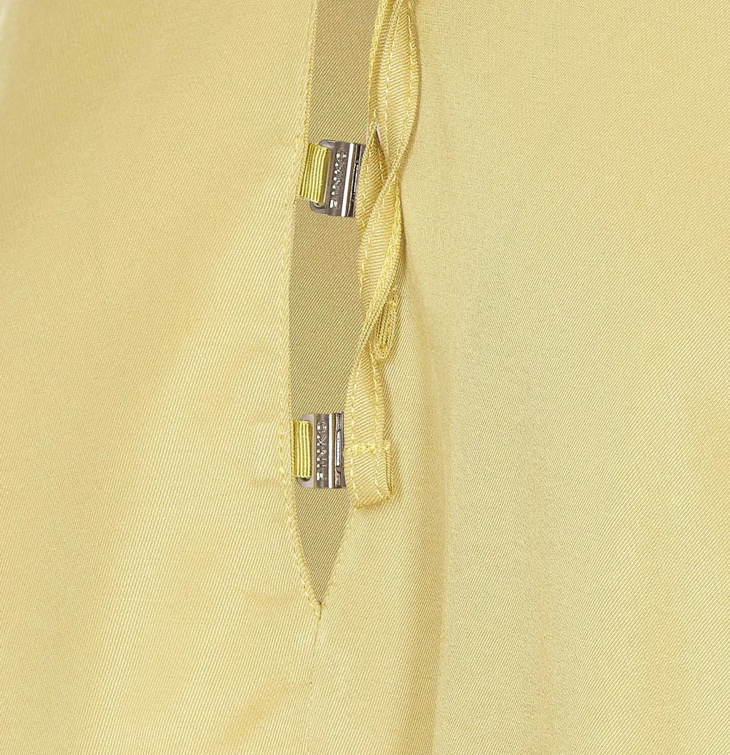 Pinko V-Neck Long-Sleeved Top