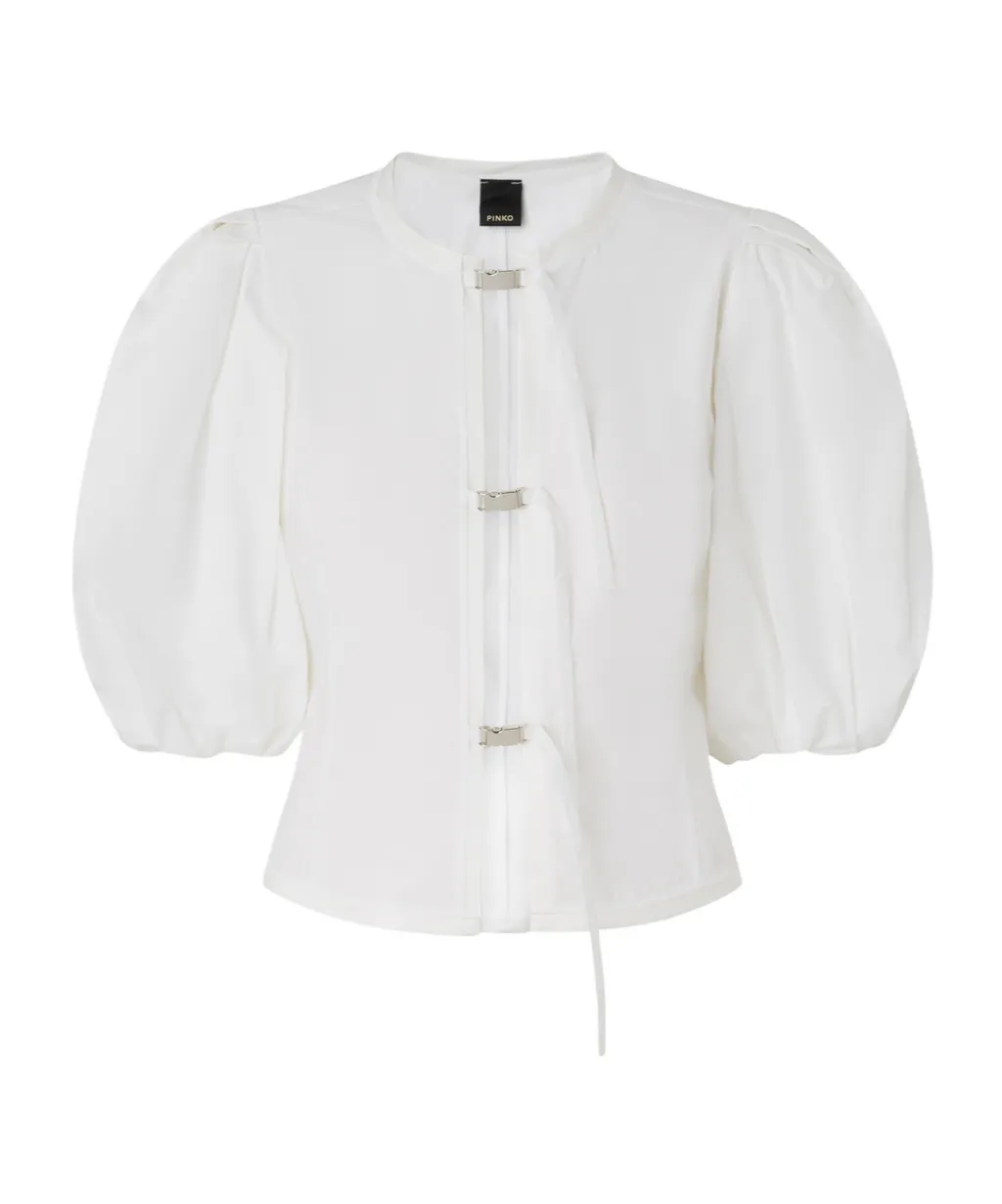 Pinko Metal Buckles Blouse