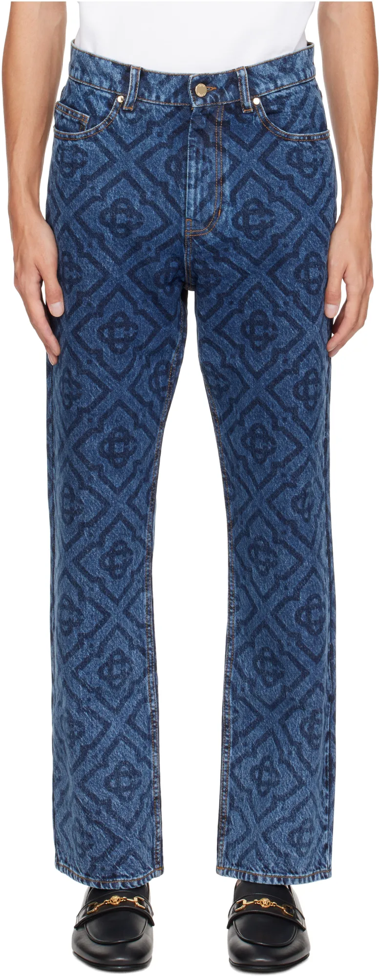 Casablanca Vintage Monogram Jeans