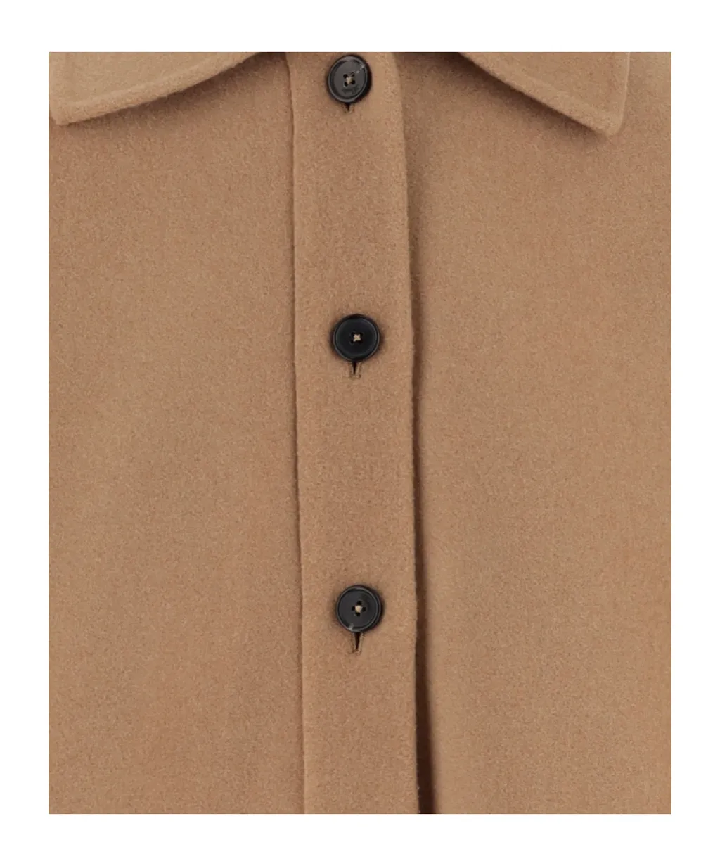 Khaite Button-Up Cropped Jacket