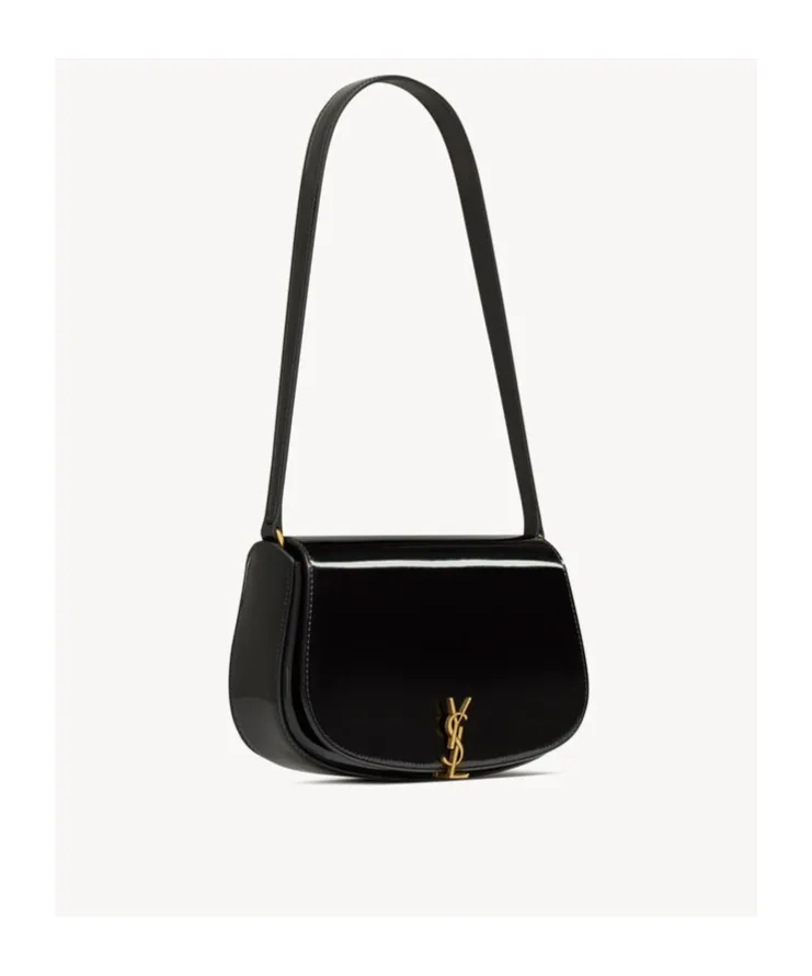 Saint Laurent Voltaire Logo Plaque Mini Shoulder Bag