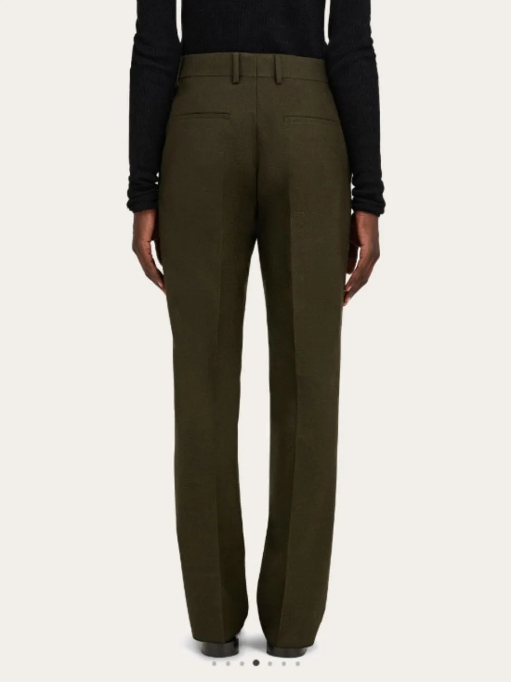 Salvatore Ferragamo Mid-Rise Tailored Trousers