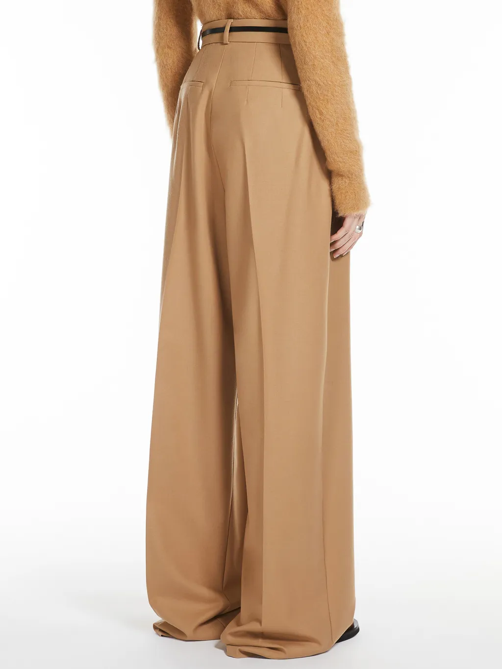 Sportmax Belted Straight Leg Trousers