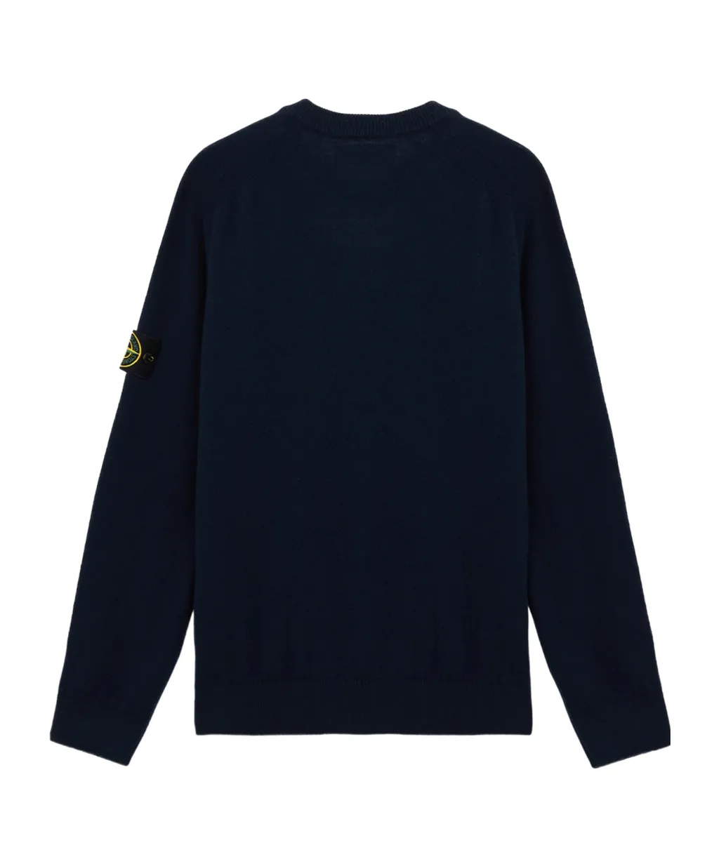 Stone Island Logo Patch Crewneck Sweater