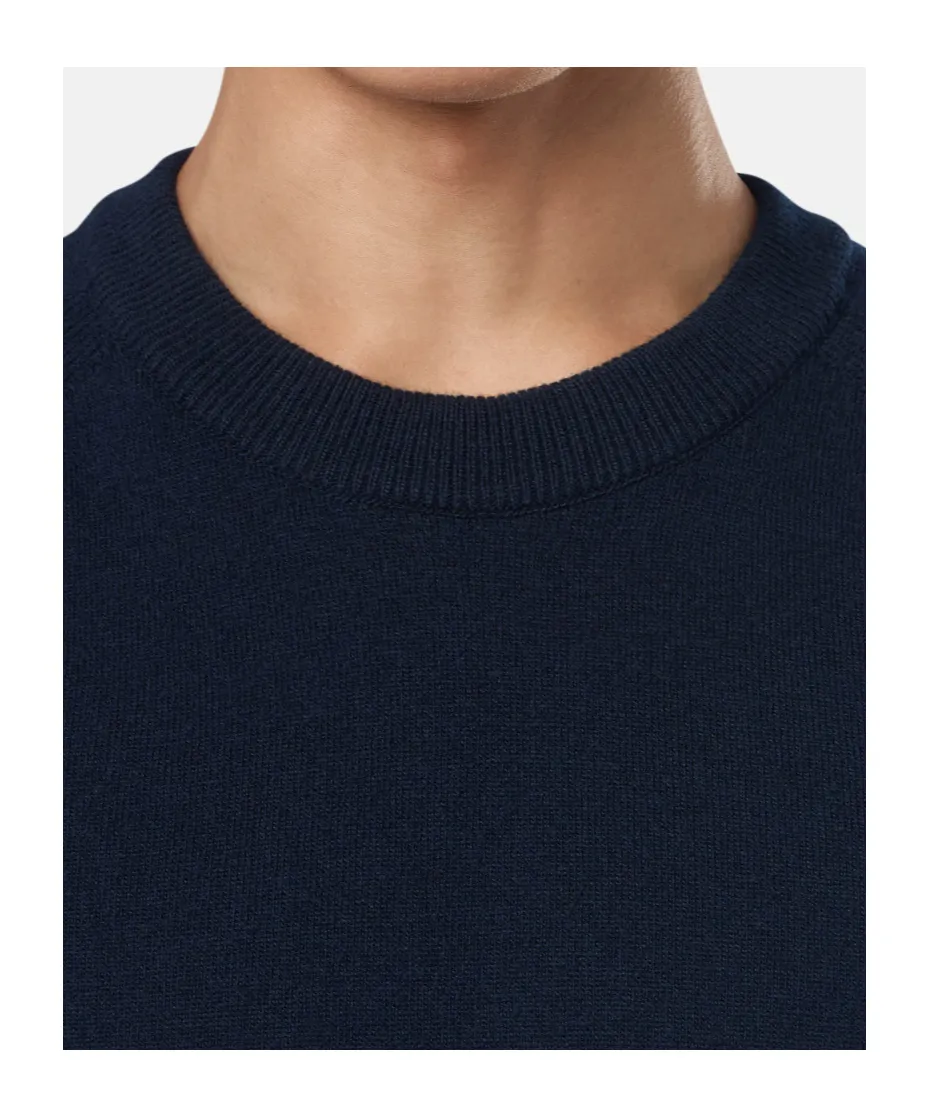 Stone Island Logo Patch Crewneck Sweater