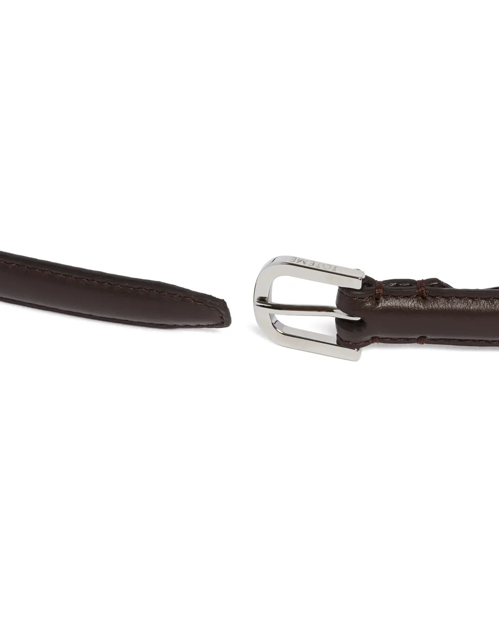 TotÊMe Thin Buckled Belt