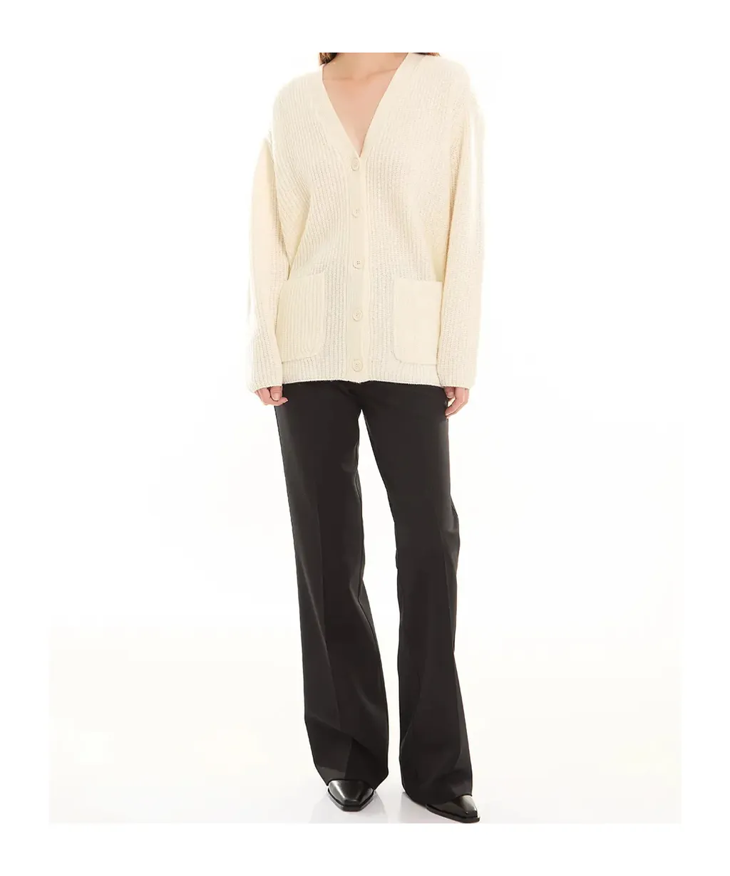 Horn Wool Casual Pants