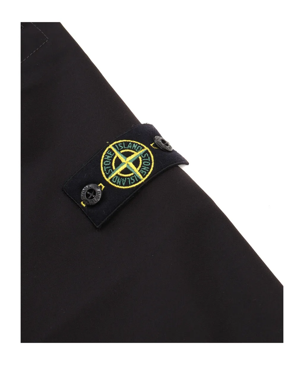 Stone Island Junior Compass-Badge Tapered Leg Trousers