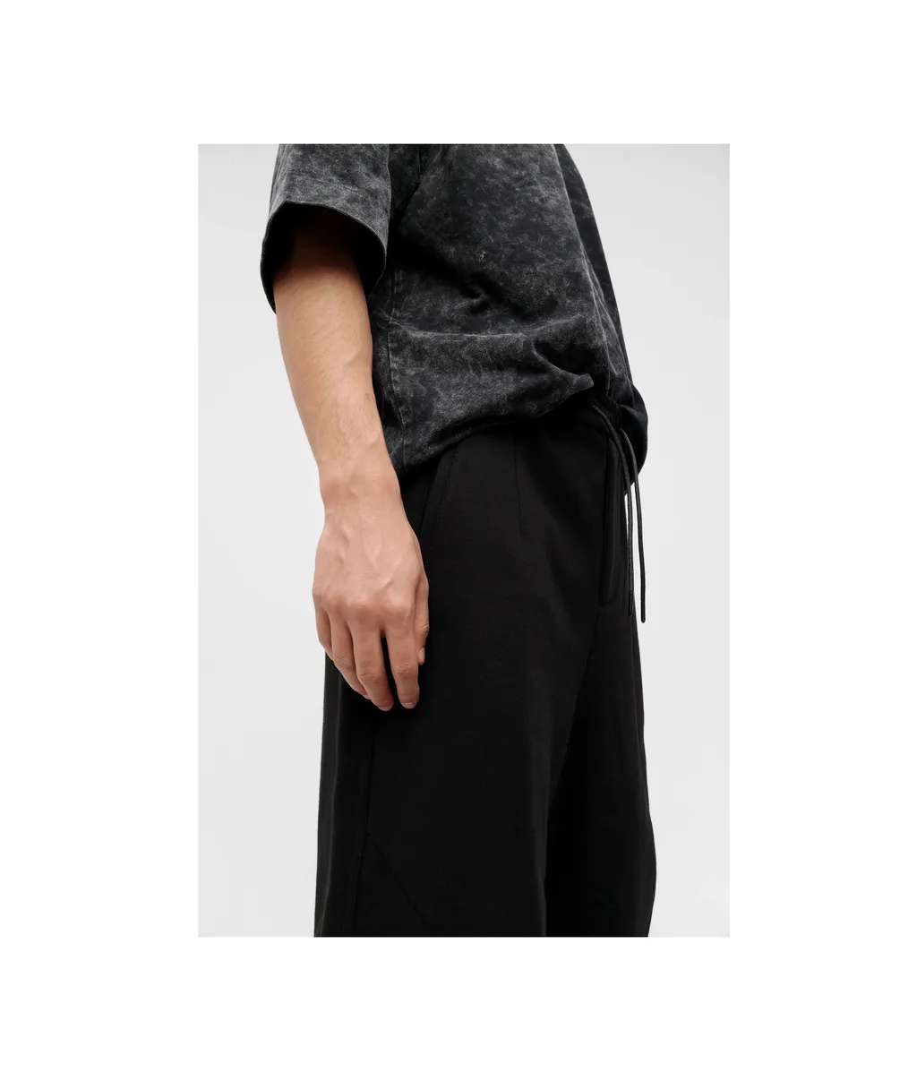 Elastic Waist Casual Pants