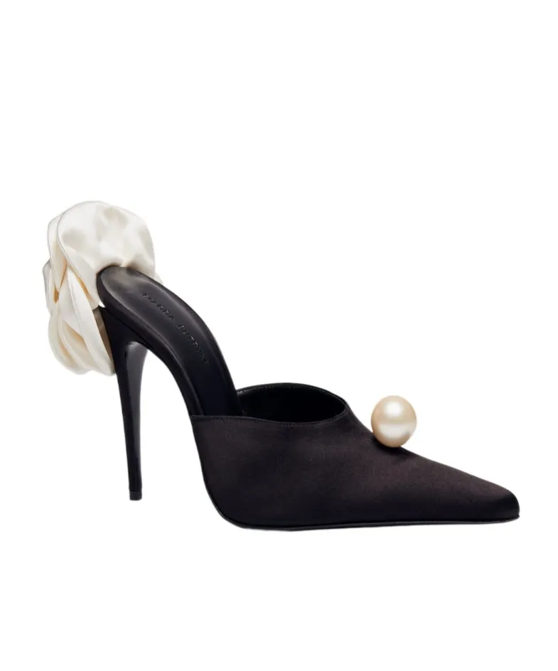Magda Butrym Pointed-Top Slip-On Sandals