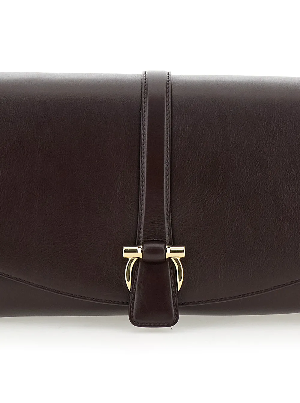 Logo Buckle Shoulder Bag