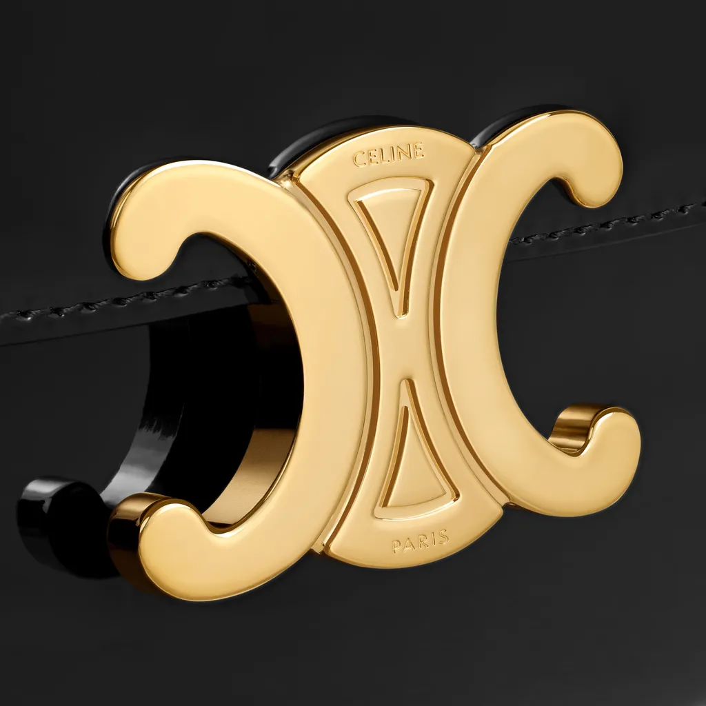 Chain Besace Talulah In Patent Calfskin