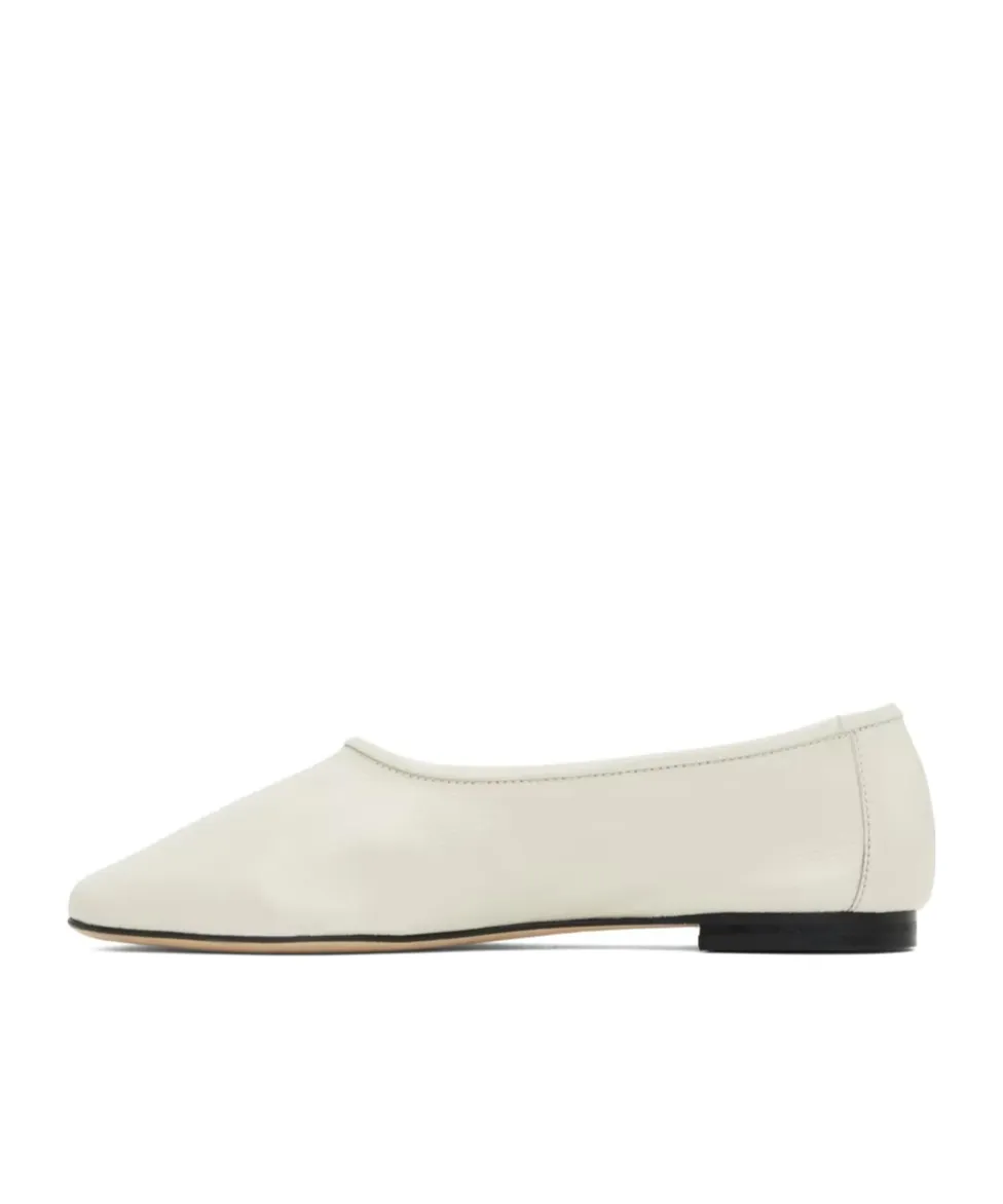 Prudence Creased Round Head Ballet Shoes