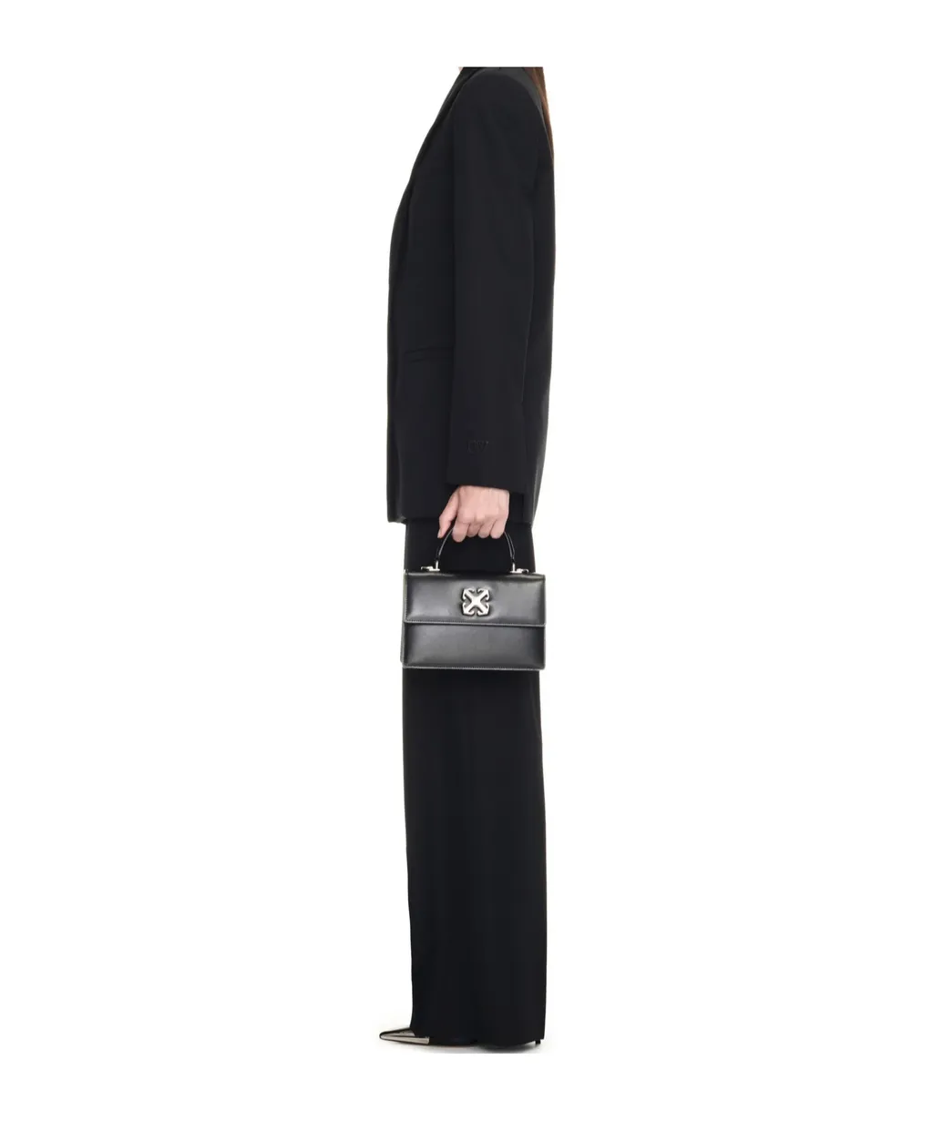 Off-White Jitney 1.4 Logo Plaque Tote Bag