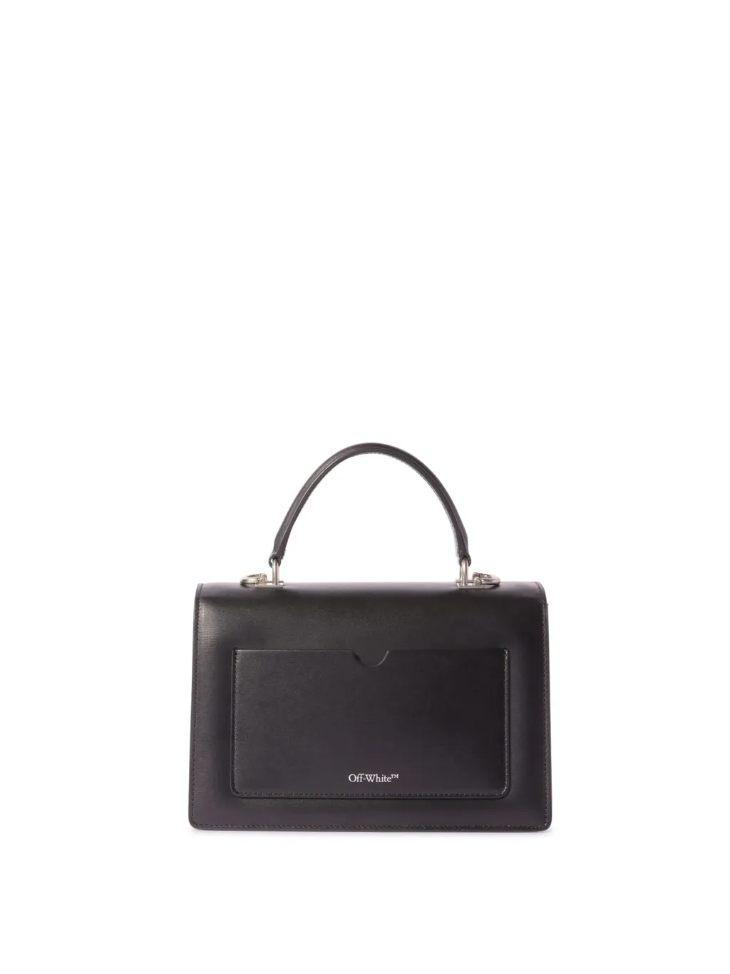 Off-White Jitney 1.4 Logo Plaque Tote Bag