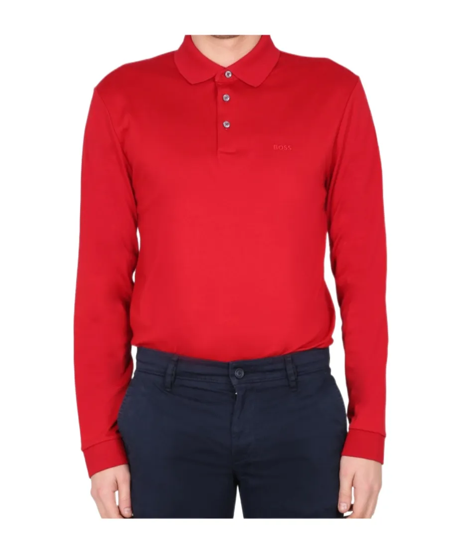 Boss Hugo Boss Logo Embroidered Polo Shirt
