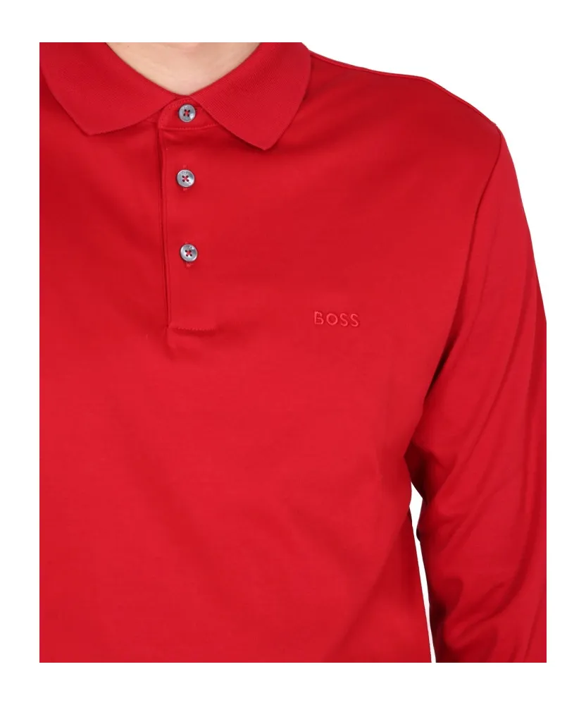 Boss Hugo Boss Logo Embroidered Polo Shirt