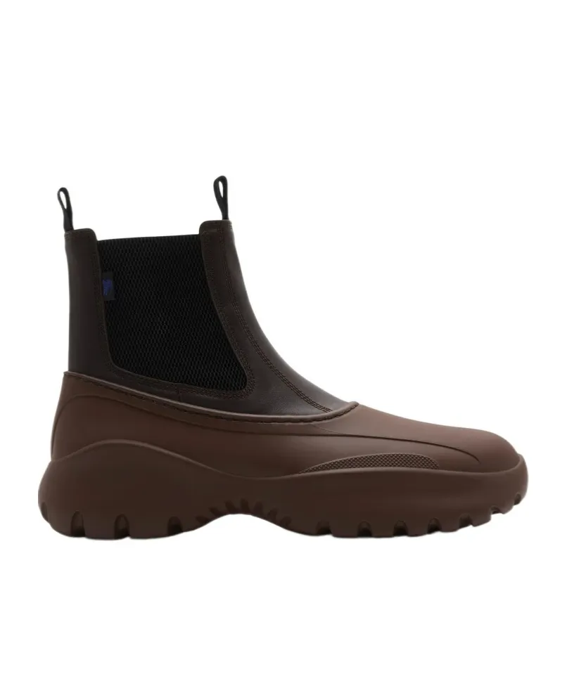 Burberry Panelled Ankle Boots