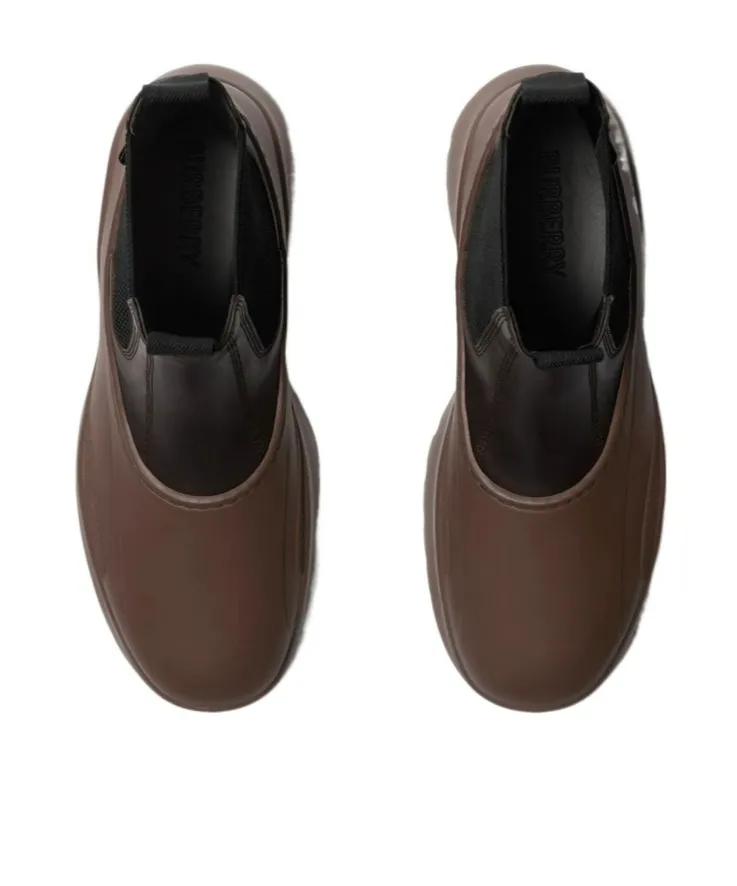 Burberry Panelled Ankle Boots