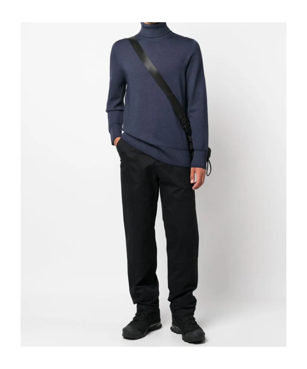 Roll-Neck Wool Jumper