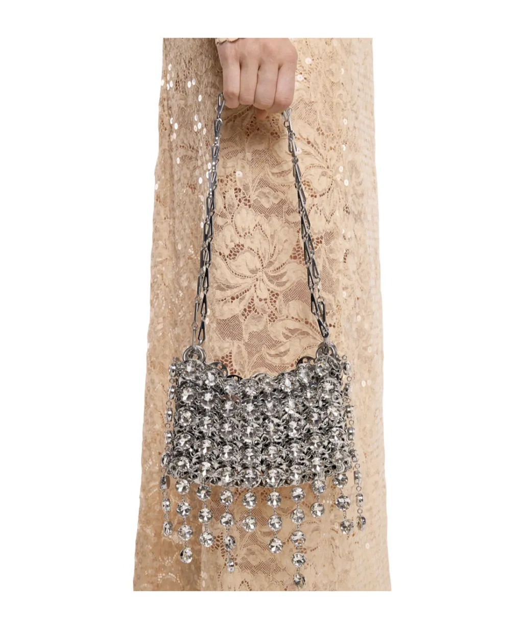 Paco Rabanne Embellished 1969 Nano Bag