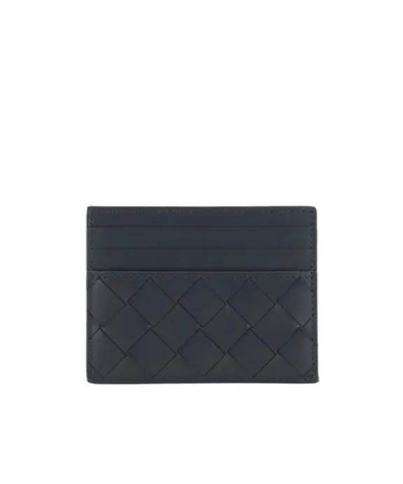 Bottega Veneta Woven Patterned Card Holder