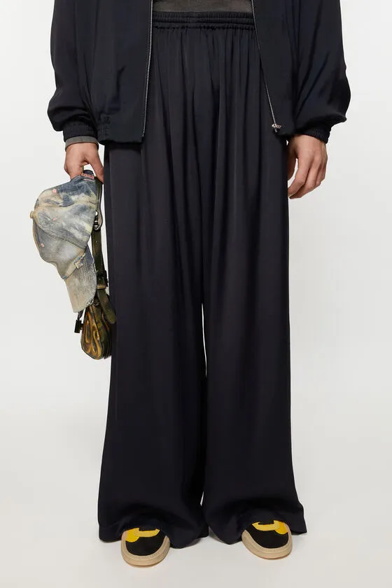 Satin Track Pants