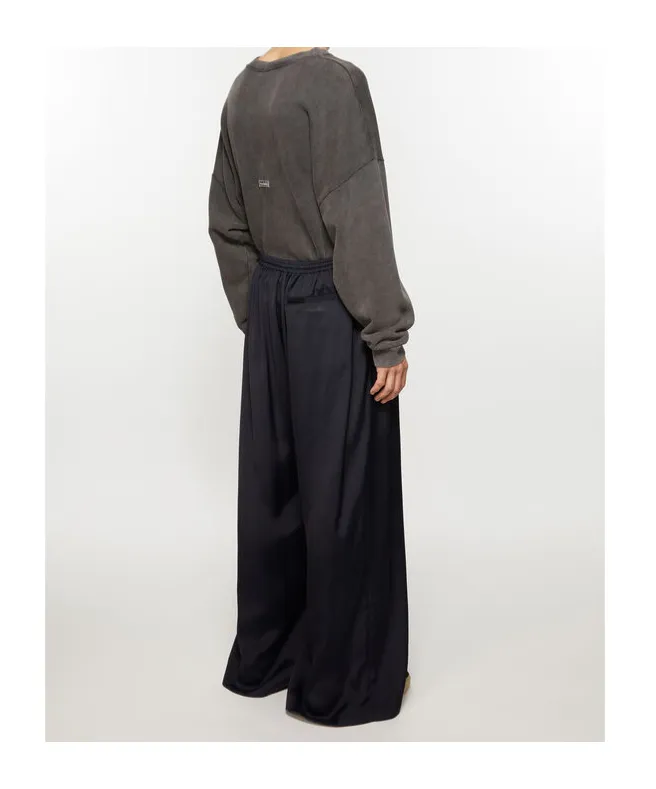 Satin Track Pants