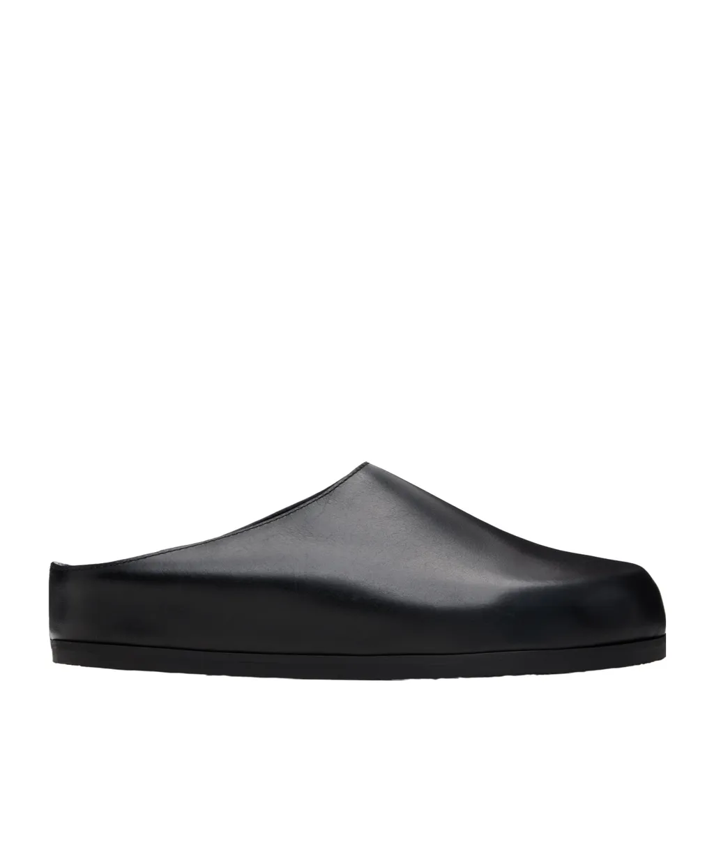 Slip-On Leather Mules