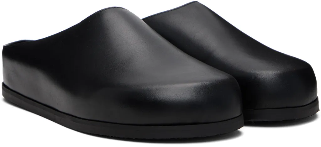 Slip-On Leather Mules