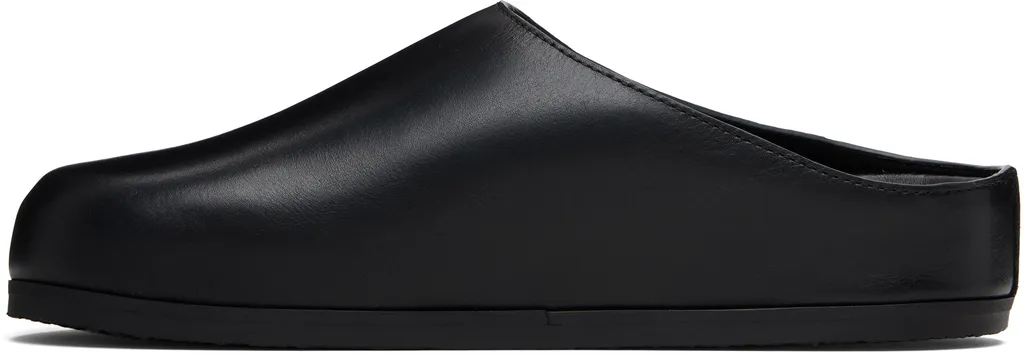Slip-On Leather Mules