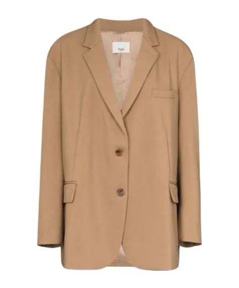 Bea Single-Breasted Boxy Blazer