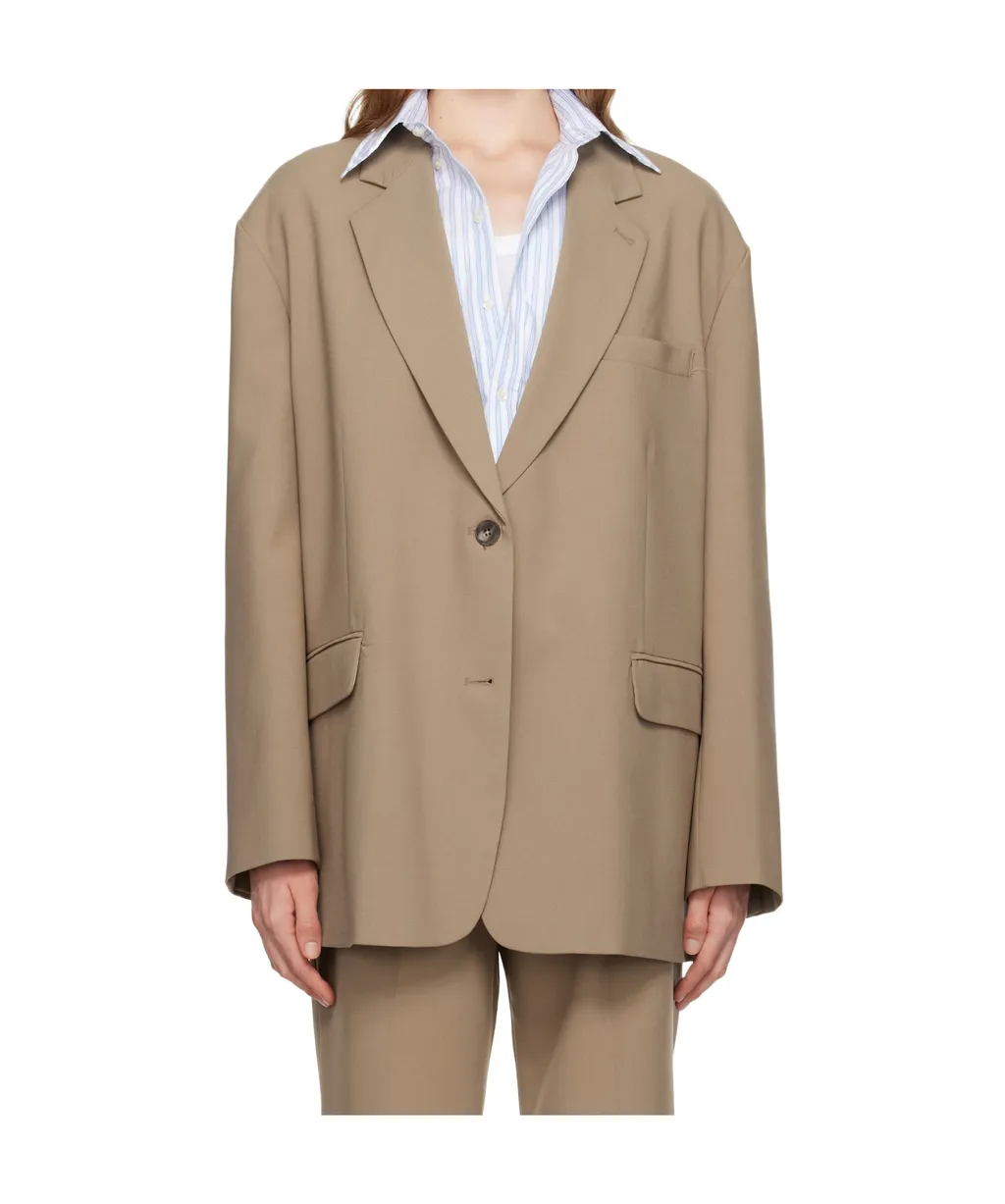 Bea Single-Breasted Boxy Blazer