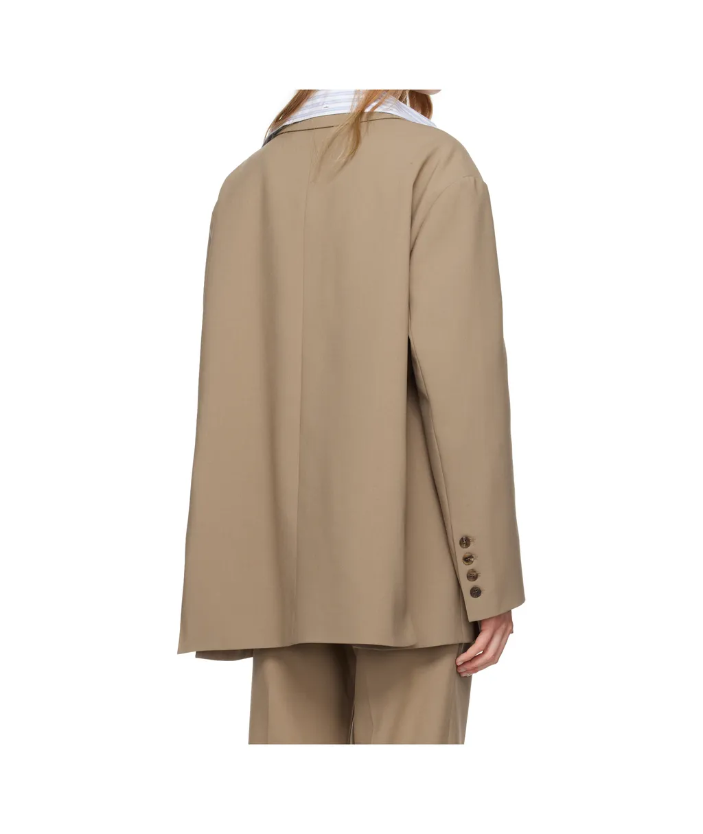 Bea Single-Breasted Boxy Blazer