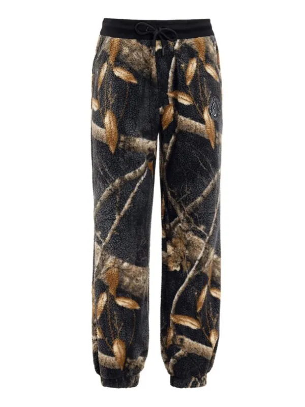 Graphic-Print Fleece Track Pants