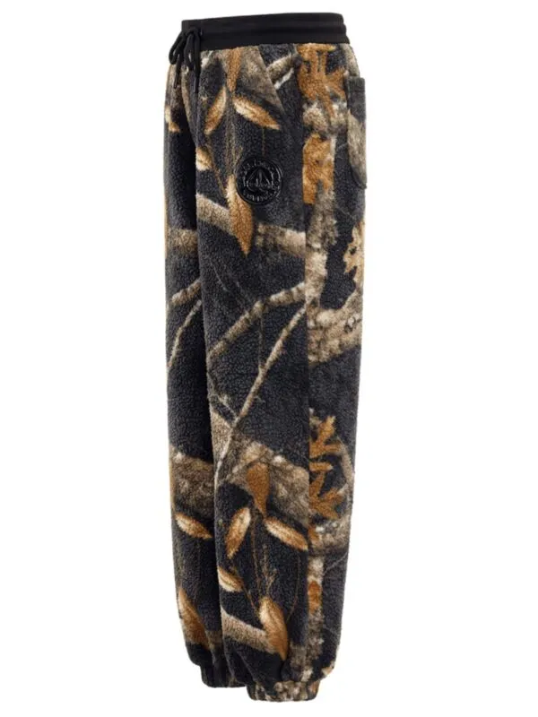 Graphic-Print Fleece Track Pants