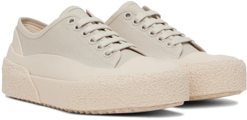 Textured-Sole Sneakers